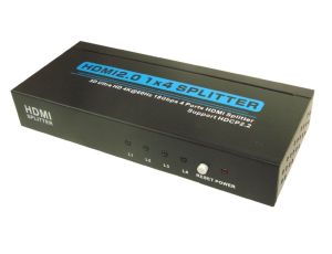 Rozgałęźnik HDMI 1/4 hdmi 2.0