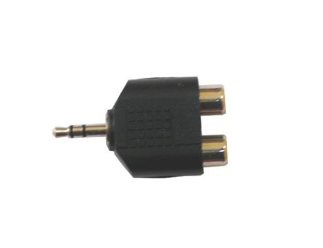 Redukcja wt.Jack 3,5stereo/2*gn.RCA