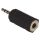 Redukcja wt.Jack 2,5stereo/gn.jack 3,5stereo -