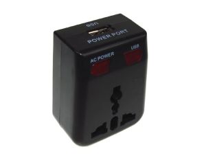 Redukcja zasilania uniwersalna AC z ładowarką USB