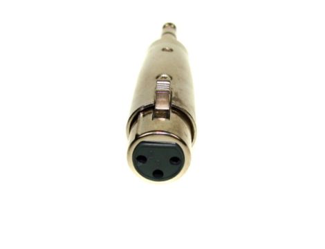 Redukcja gn.XLR/wt.Jack 6,3stereo - 2