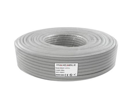 Przewód RG6U 1,02Cu  Quad 100m MAXCABLE - 2