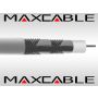 Przewód RG6U 1,02CCS Quad 100m MAXCABLE - 2