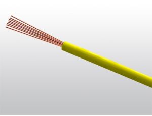 Przewód LgY 1*0,75 500V żółty