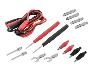Kabel miernika zestaw z końcówkami 16-el ---