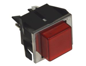 Przełącznik przyciskowy podświetlany 3pin on-off c