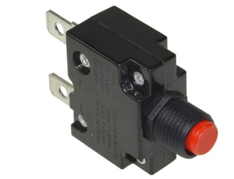 Przełącznik naciskowy reset 250V 16A