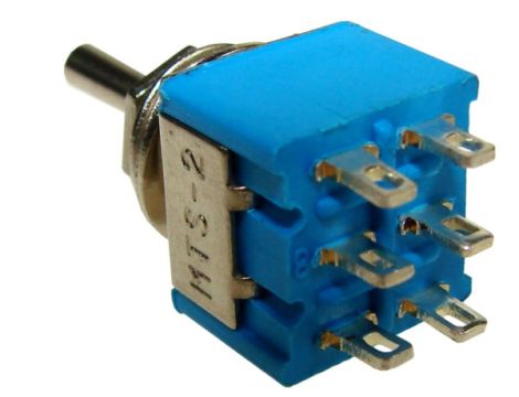 Przełącznik MTS-203 6-pin 3-poz. -- - 2