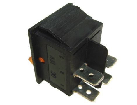 Przełącznik IXL201 1B 12V/20A pomarańczowy - 2