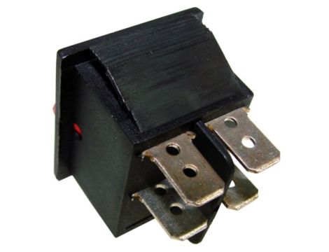 Przełącznik IXL201 1A 230V/15A czerwony - 2