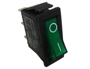 Przełącznik IXL101 2C 230V/15A zielony