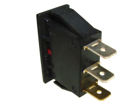 Przełącznik IXL101 2B 12V/20A czerwony - 2