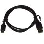 Kabel USB 3.1 wtyk Type-C -  wtyk A 1,0m QuickChar - 3