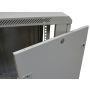 Szafa 19" wisząca ZETA  6U 600x450 RAL7035 szkło - 9
