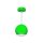 Lampa wisząca Tane led power  7W zielona DW