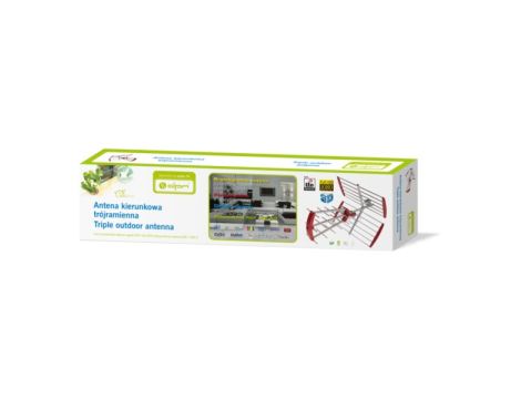 Antena TV UHF 29/21-60 HN60 DVB-T 16dB + sym. + fi - 2