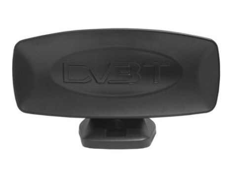 Antena TV pokojowa czarna mat DVB-T --