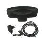 Antena TV pokojowa czarna mat DVB-T -- - 3
