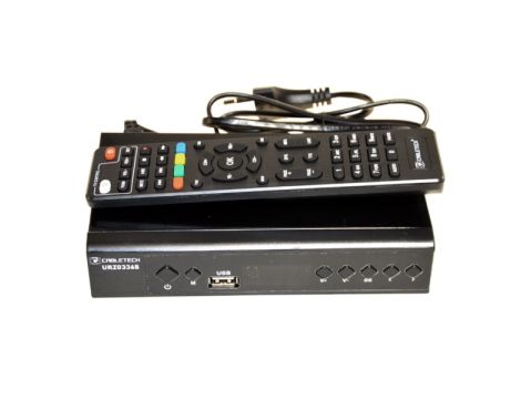 Tuner DVB-T-2 Full HD H.265 HEVC LAN Kruger&Matz--