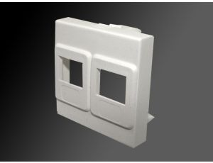 Mocowanie 2x do keystone 45x45mm II
