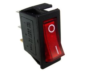 Przełącznik IXL101 2C 230V/15A czerwony