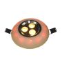 Downlight ROCKE red 3*1W biały ciepły - 3