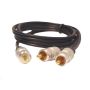 Kabel Jack3,5st-2RCA Digital  1,5m złote Blister - 3