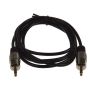 Kabel Jack3,5st.-Jack3,5st. Metal 1,5m - 3