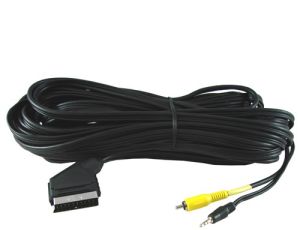 Kabel Euro-1*RCA+Jack 3,5st.15m-