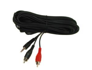Kabel Jack3,5st-2RCA 10m --
