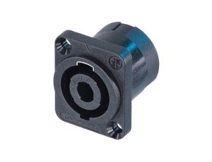 Gniazdo Speakon Neutrik NL4MP tablicowe plastik