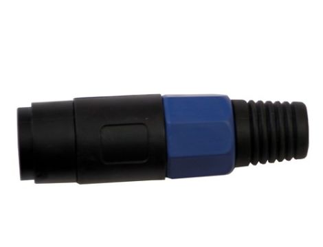 Gniazdo speakon 4 pin niebieskie ---