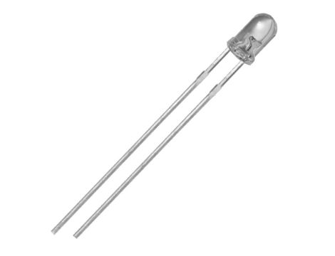 Dioda 3mm zielona clear 6000mcd -