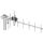 Antena GSM ATK 10/850-960 MHz 10m przewodu wtyk N