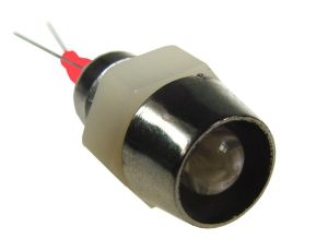 Kontrolka LED 5mm 12V niebieska migająca --
