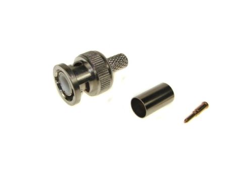 Wtyk BNC zaciskany na RG59 zinc  op/100