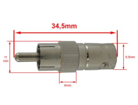 Redukcja gn.BNC/wt.RCA op/10 - 2