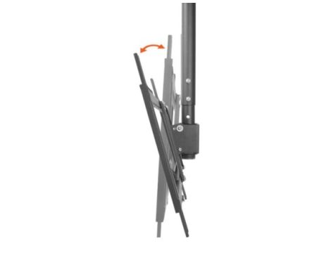 Uchwyt LCD TV 35"-65" 60kg czarny sufitowy - 2