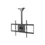 Uchwyt LCD TV 35"-65" 60kg czarny sufitowy - 2