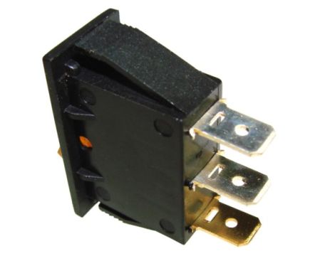 Przełącznik IXL101 2B 12V/20A żółty - 2