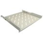 Półka regulowana 19" 1U głębokość 400mm V RAL7035 - 2