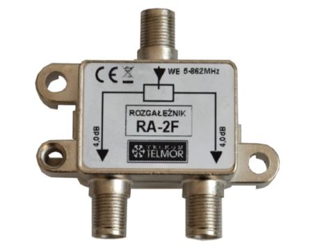 Rozgałęźnik antenowy RA 2F Telmor --