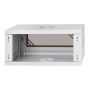 Szafa rack 19"  4U wisząca 450mm RAL7035 drzwi szk - 3