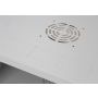Szafa rack 19"  4U wisząca 450mm RAL7035 drzwi szk - 5