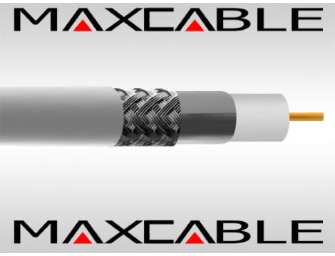 Przewód RG6U 1,13Cu 100m 100% MAXCABLE