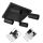 Lampa spotlight Fargo 4xGU10 czarna kwadrat