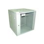 Szafa rack 19" 12U wisząca 2-sekcje 600x600 szklan - 2