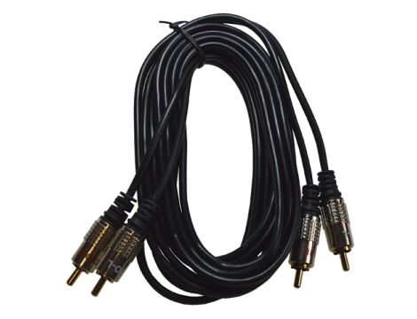 Kabel 2*RCA Metal 3,0m