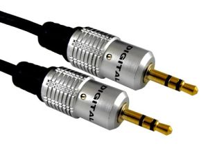 Kabel Jack3,5st.-Jack3,5st. Digital 10m złote