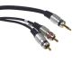 Kabel Jack3,5st-2RCA Digital  5,0m złote -- - 2